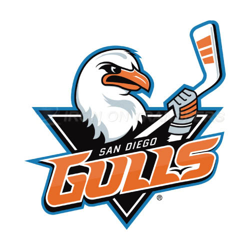 San Diego Gulls Iron-on Stickers (Heat Transfers)NO.9136